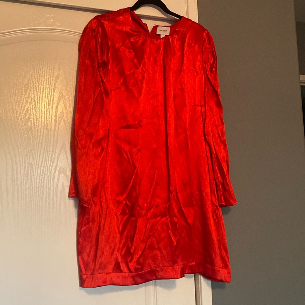 Nine West satin line dress